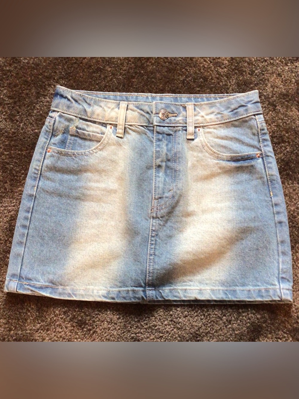 EUC Wild Fable denim mini skirt 00